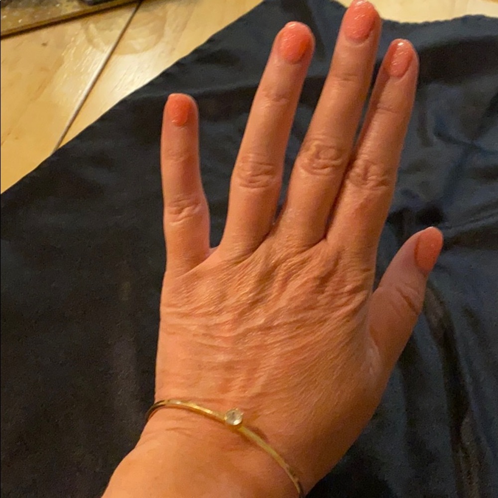 Beautiful bangle gold bracelet